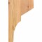 Ekena Millwork Monterey Smooth Corbel, Western Red Cedar, 3 1/2"W x 6"D x 10"H COR04X06X10MON00SWR - alternate 2